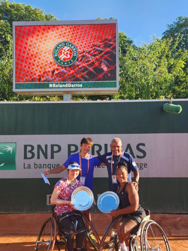 ROLAND GARROS JUNIORSダブルスは準優勝でした！